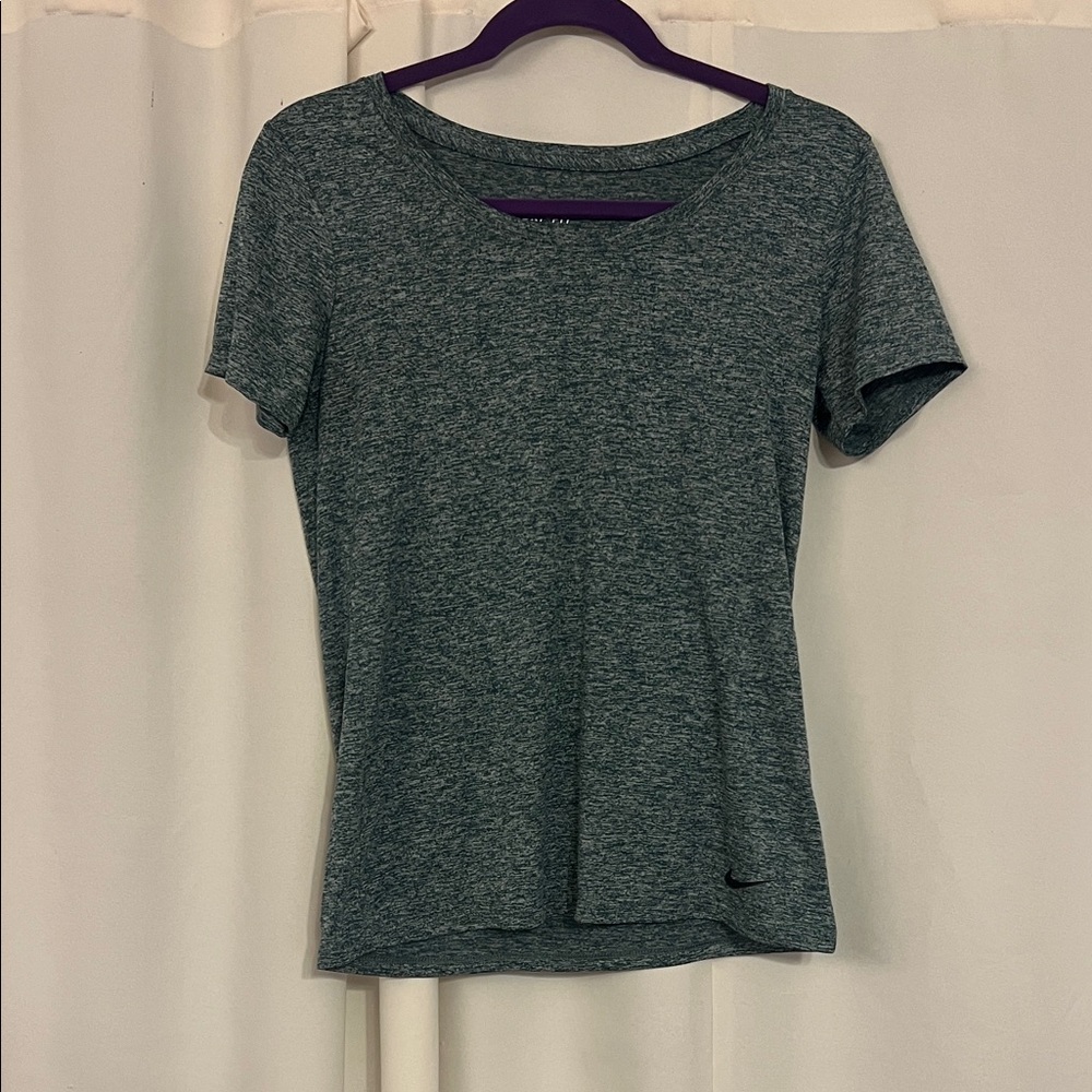 Nike Women's Charcoal Heather Short Sleeve Tee